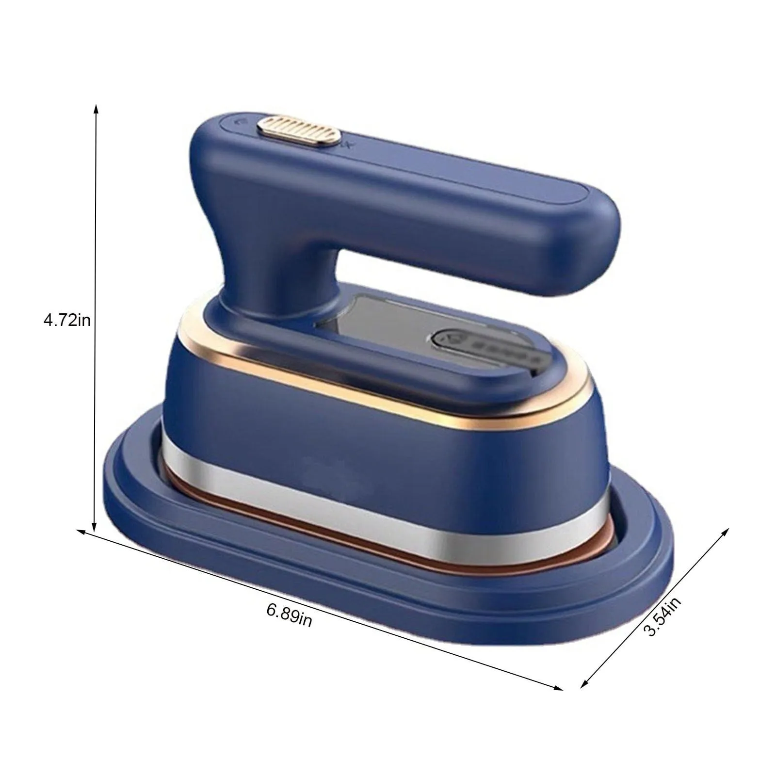 1200w Portable Mini Ironing Machine, 180°Rotatable Handheld Steam Iron, Foldable Travel Garment For Fabric Clothes,Good For Home And Travel