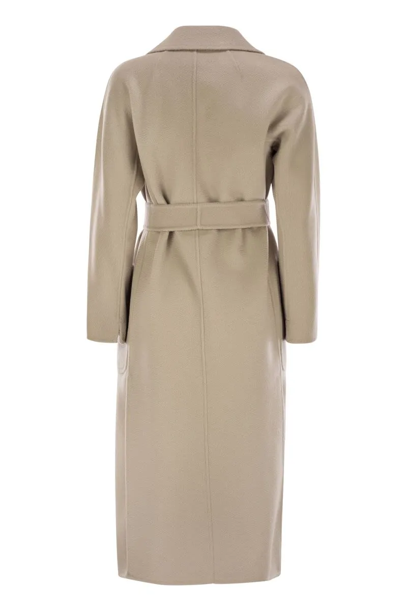 AMORE - WOOL AND CASHMERE DRESSING GOWN COAT