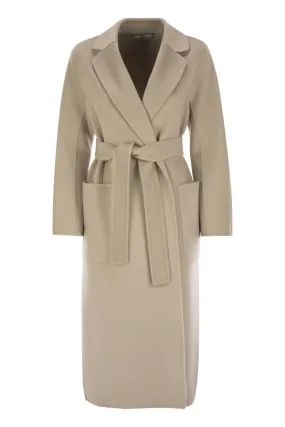 AMORE - WOOL AND CASHMERE DRESSING GOWN COAT