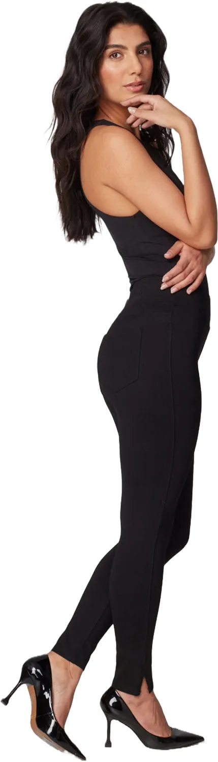 Anna Mid Rise Athleisure Skinny Leggings - Women's|-|Legging moulant à taille mi-haute Athleisure Anna - Femme