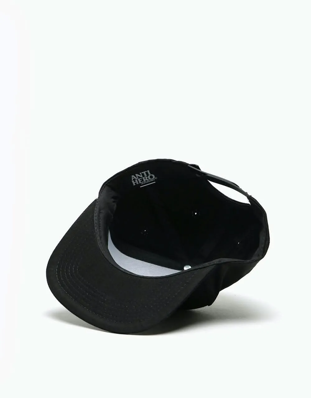 Anti Hero Basic Pigeon Snapback Cap - Black/Orange