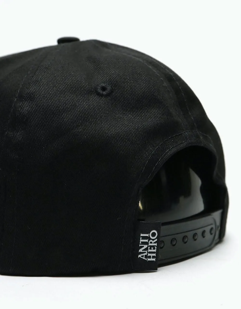 Anti Hero Basic Pigeon Snapback Cap - Black/Orange