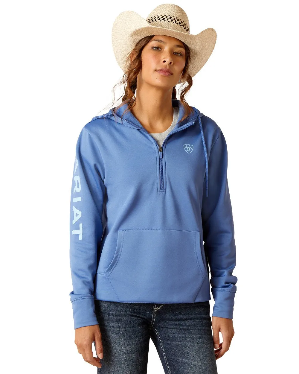 Ariat Womens Tek Half Zip Hoodie