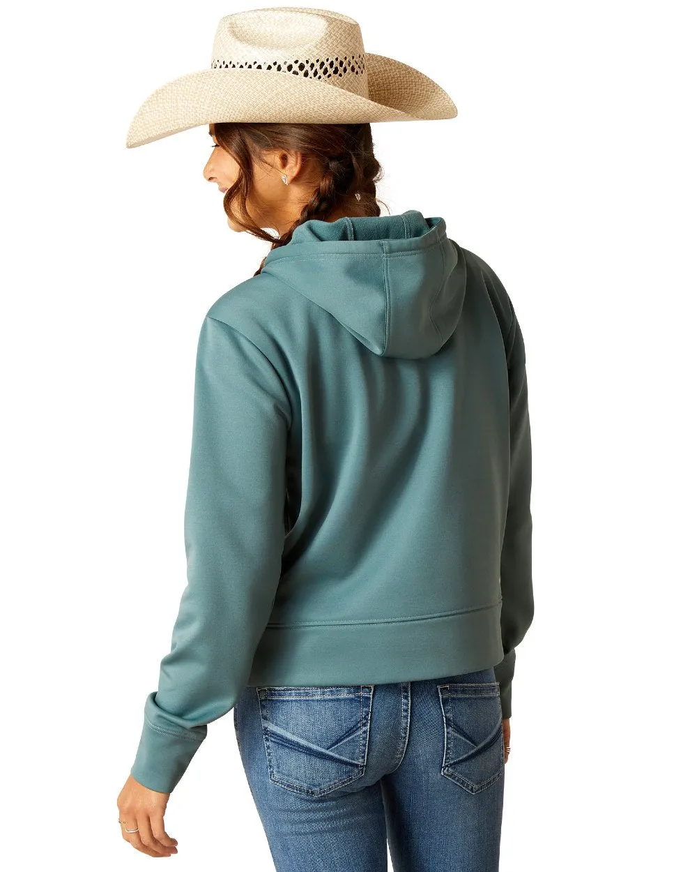 Ariat Womens Tek Half Zip Hoodie