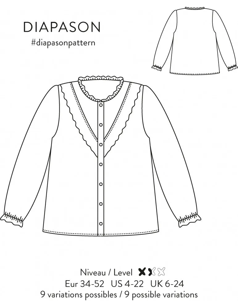 Atelier Scämmit Diapason Blouse