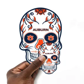 Auburn Tigers:   Skull Minis        - Officially Licensed NCAA Removable     Adhesive Decal