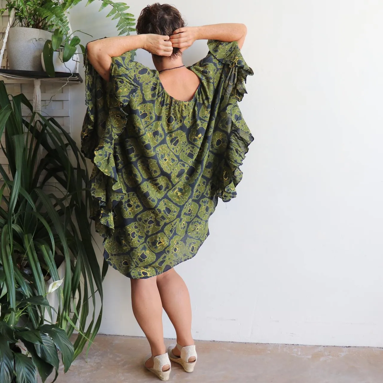 Aurora Ruffle Kaftan