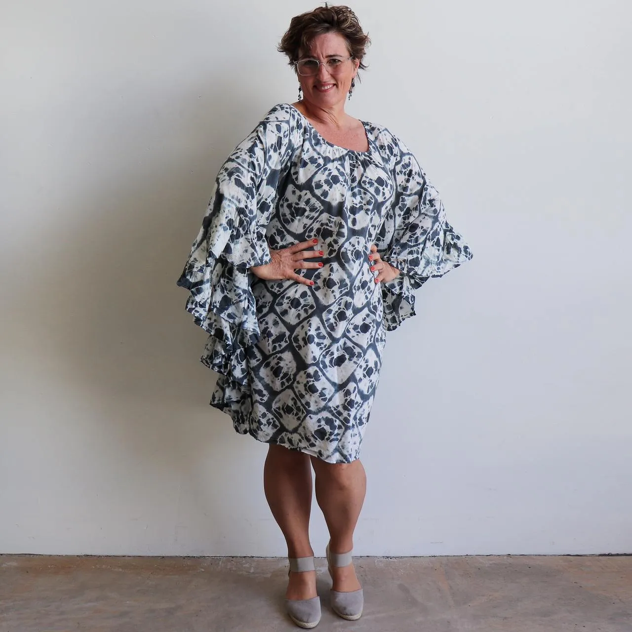 Aurora Ruffle Kaftan