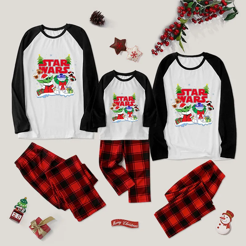 Baby Yoda R2D2 Family Christmas Pajama Sets