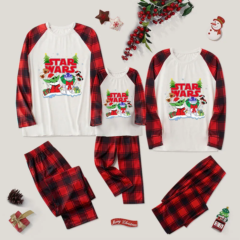 Baby Yoda R2D2 Family Christmas Pajama Sets