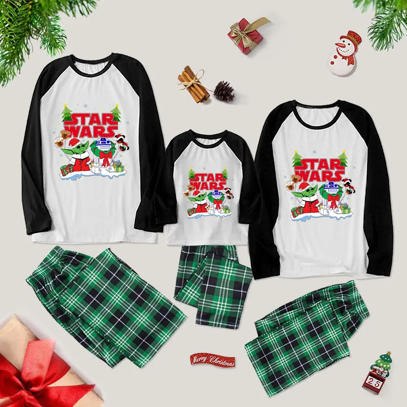 Baby Yoda R2D2 Family Christmas Pajama Sets