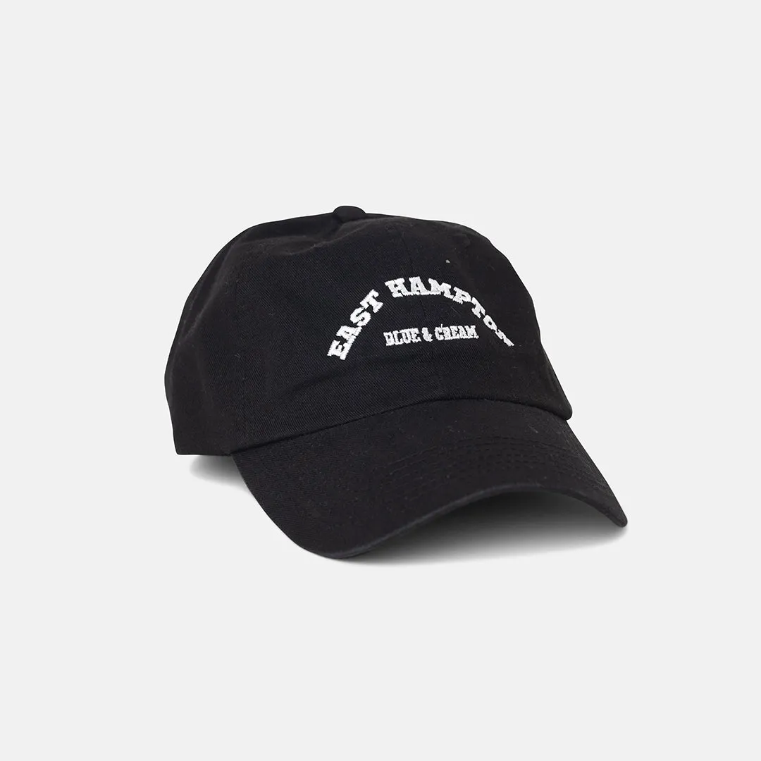 B&C East Hampton Dad Cap Black