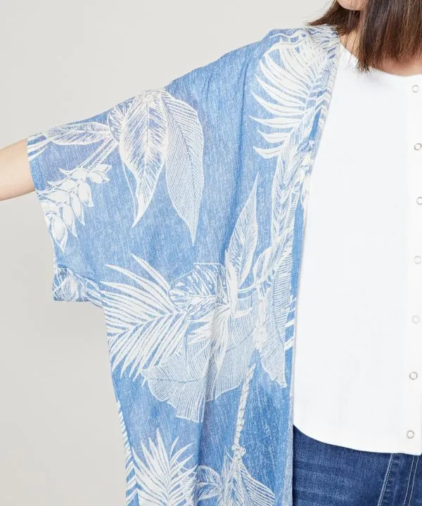 Beach Resort UV Maxi Kimono Cardigan