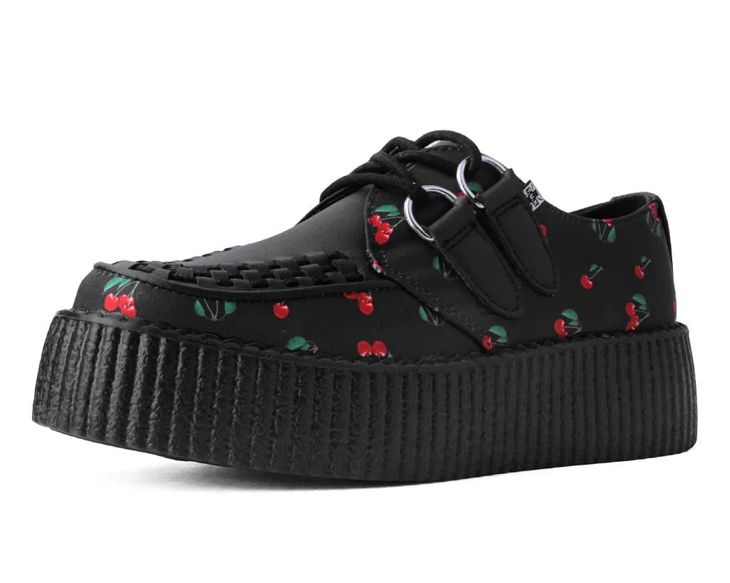 Black Cherry Print Viva Mondo Creeper