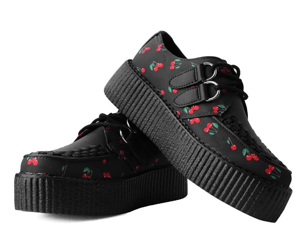 Black Cherry Print Viva Mondo Creeper