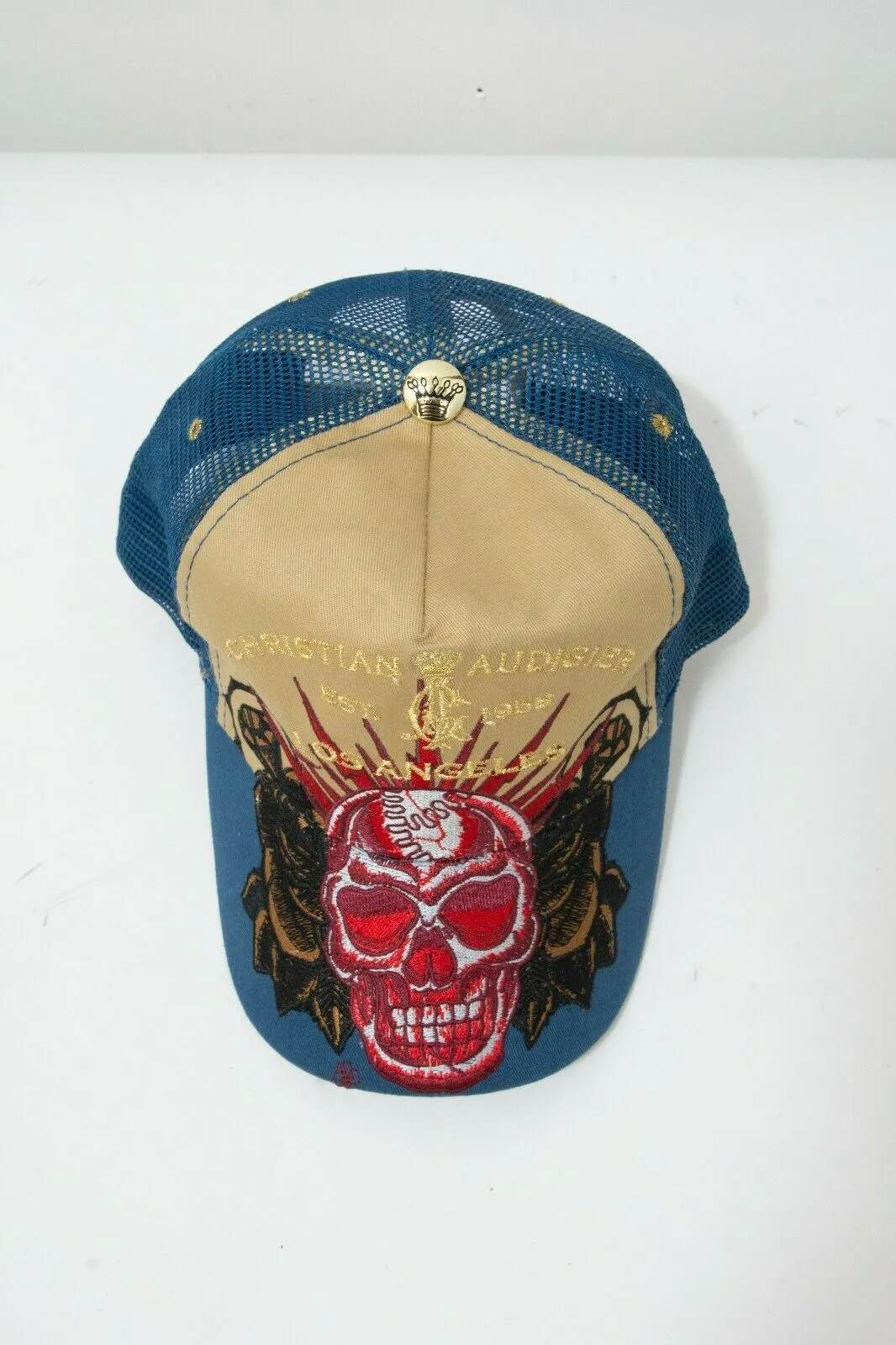 Blue and Gold Trucker Cap