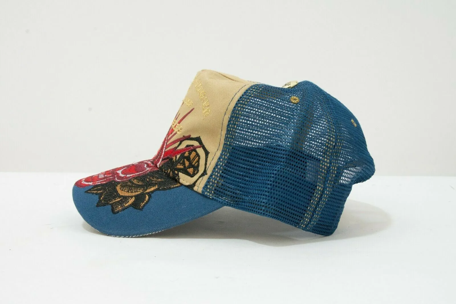 Blue and Gold Trucker Cap