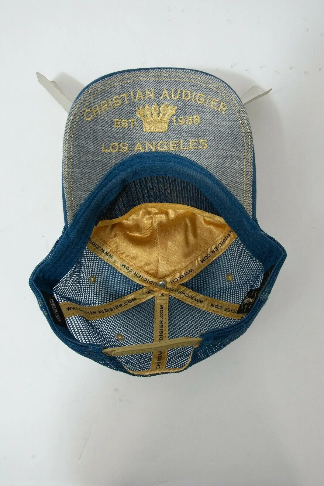 Blue and Gold Trucker Cap