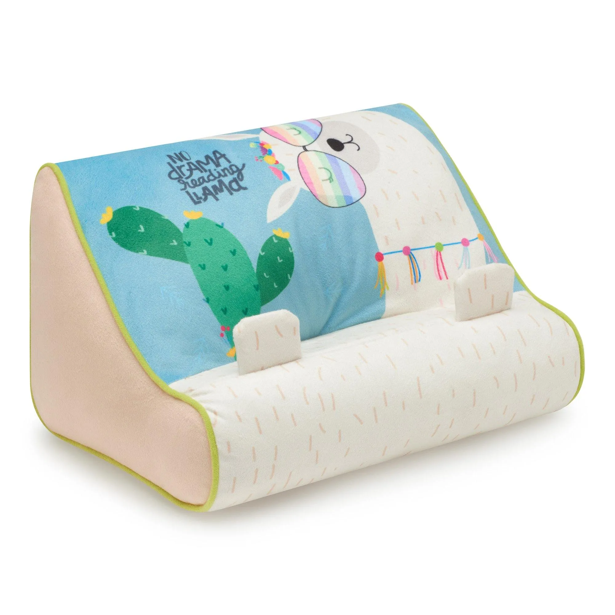 Book Couch - Hands Free Reading Tablet Stand & Book Holder (Llama/Cactus)