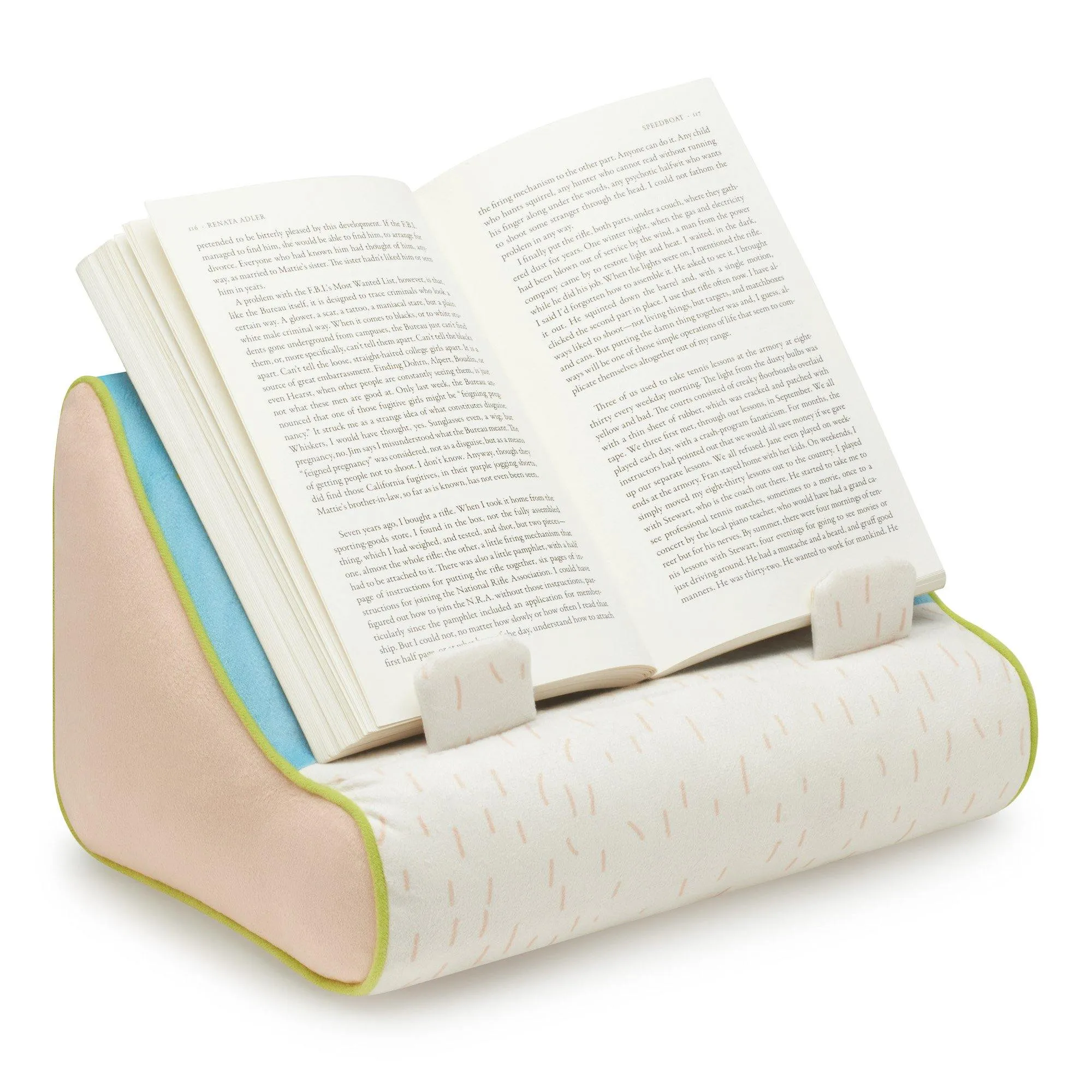 Book Couch - Hands Free Reading Tablet Stand & Book Holder (Llama/Cactus)