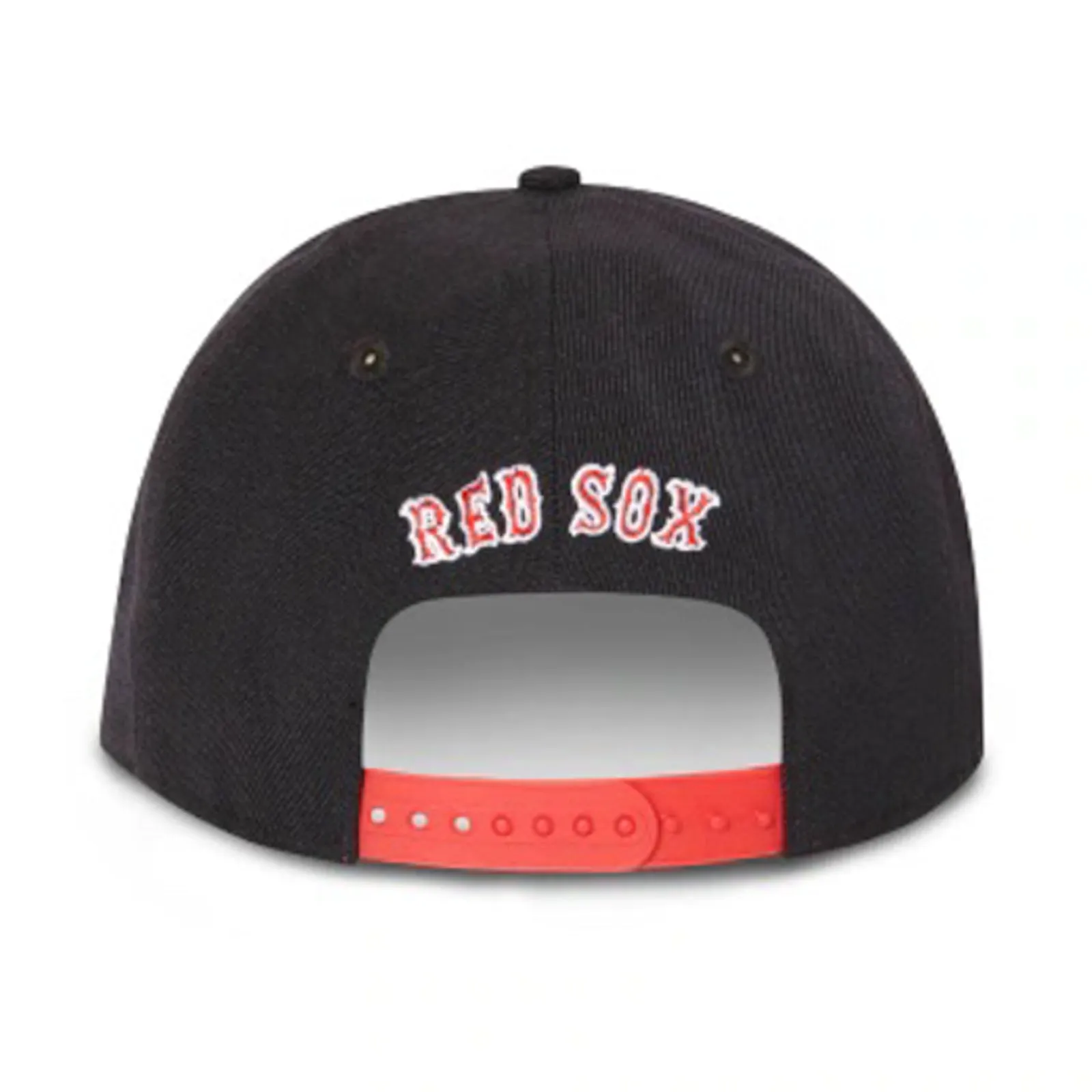 Boston Red Sox Official Team Colours 9FIFTY Snapback Adjustable Cap - Black