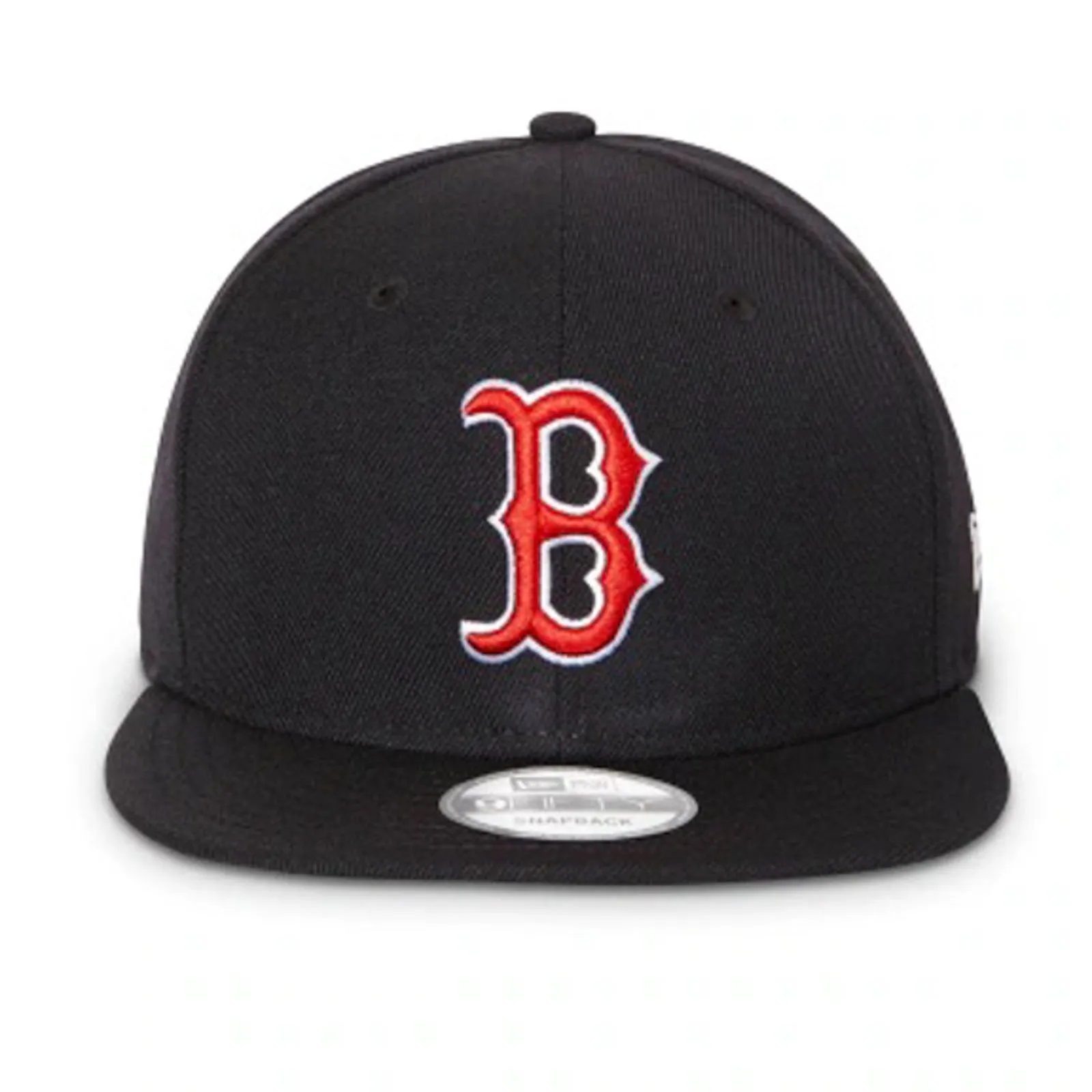 Boston Red Sox Official Team Colours 9FIFTY Snapback Adjustable Cap - Black