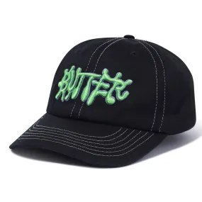 Butter Goods Ink 6 Panel Cap Black