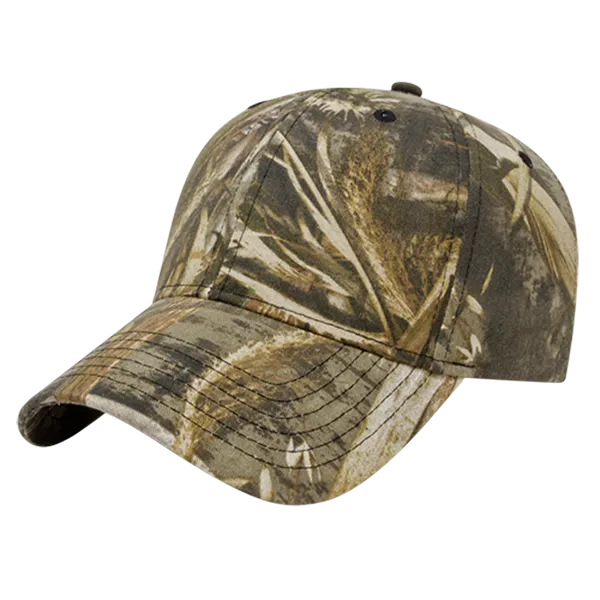 Cap America Custom Embroidered Hat with Logo - Structured Camo Cap i2030