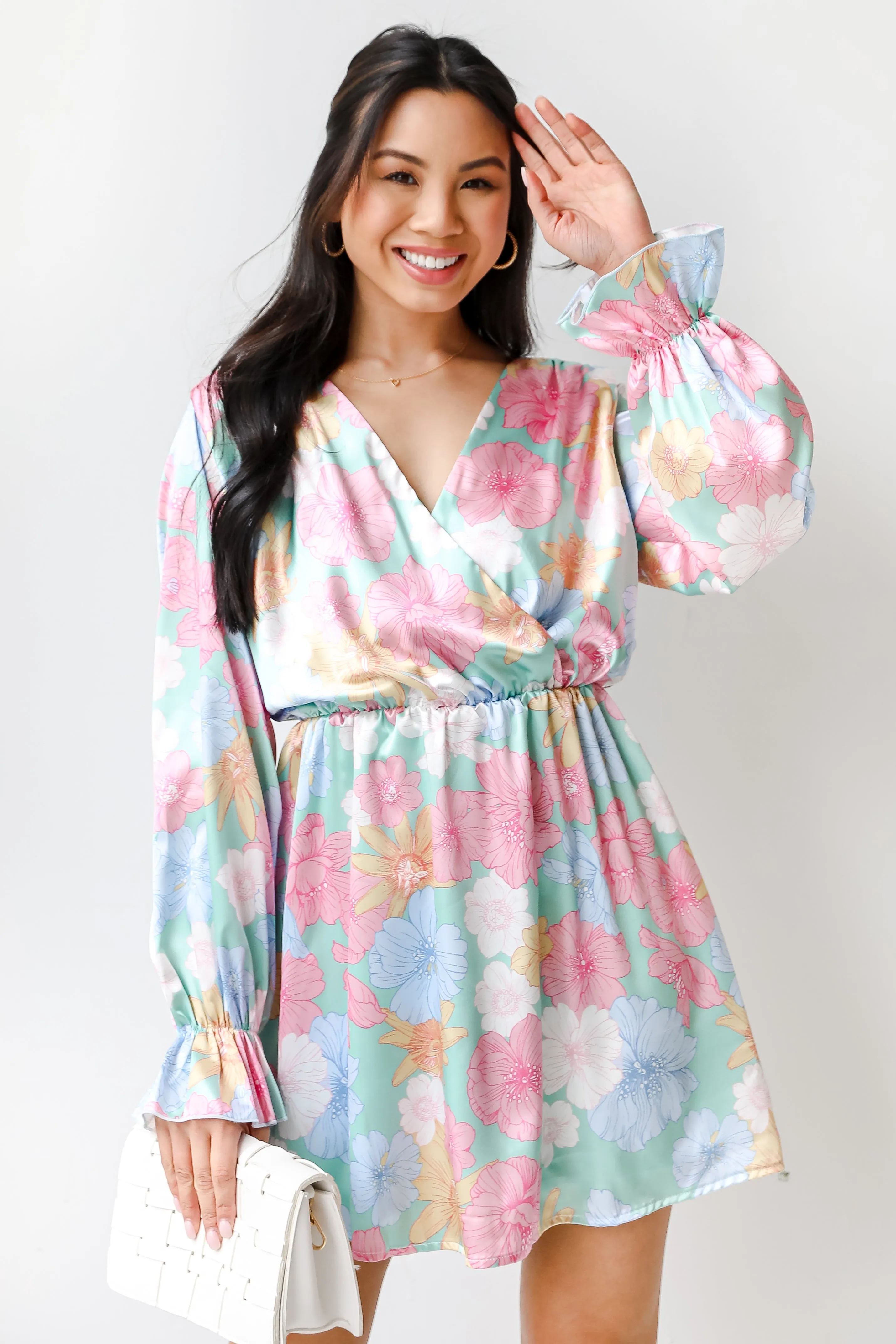 Chance of Blooms Floral Dress