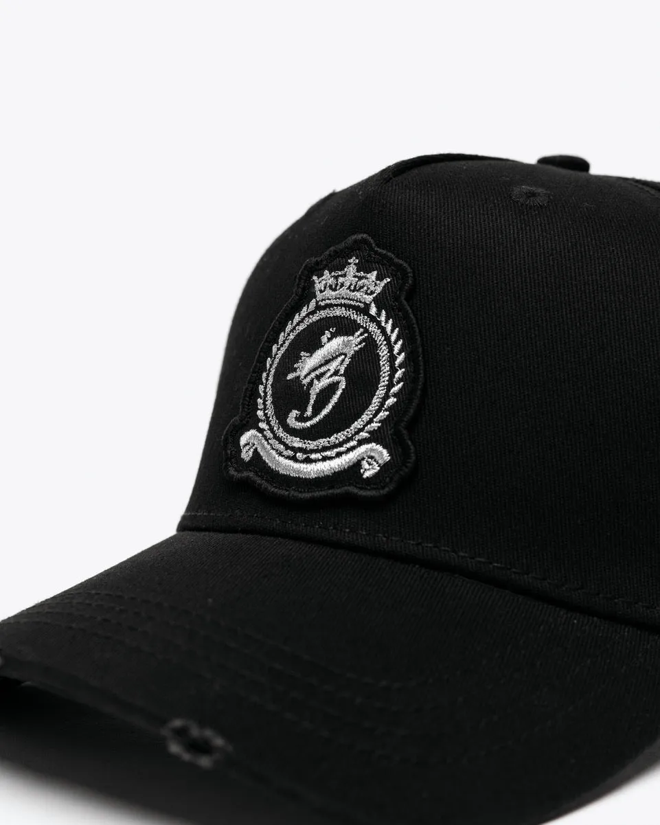 Chrome HRH Cap - Black