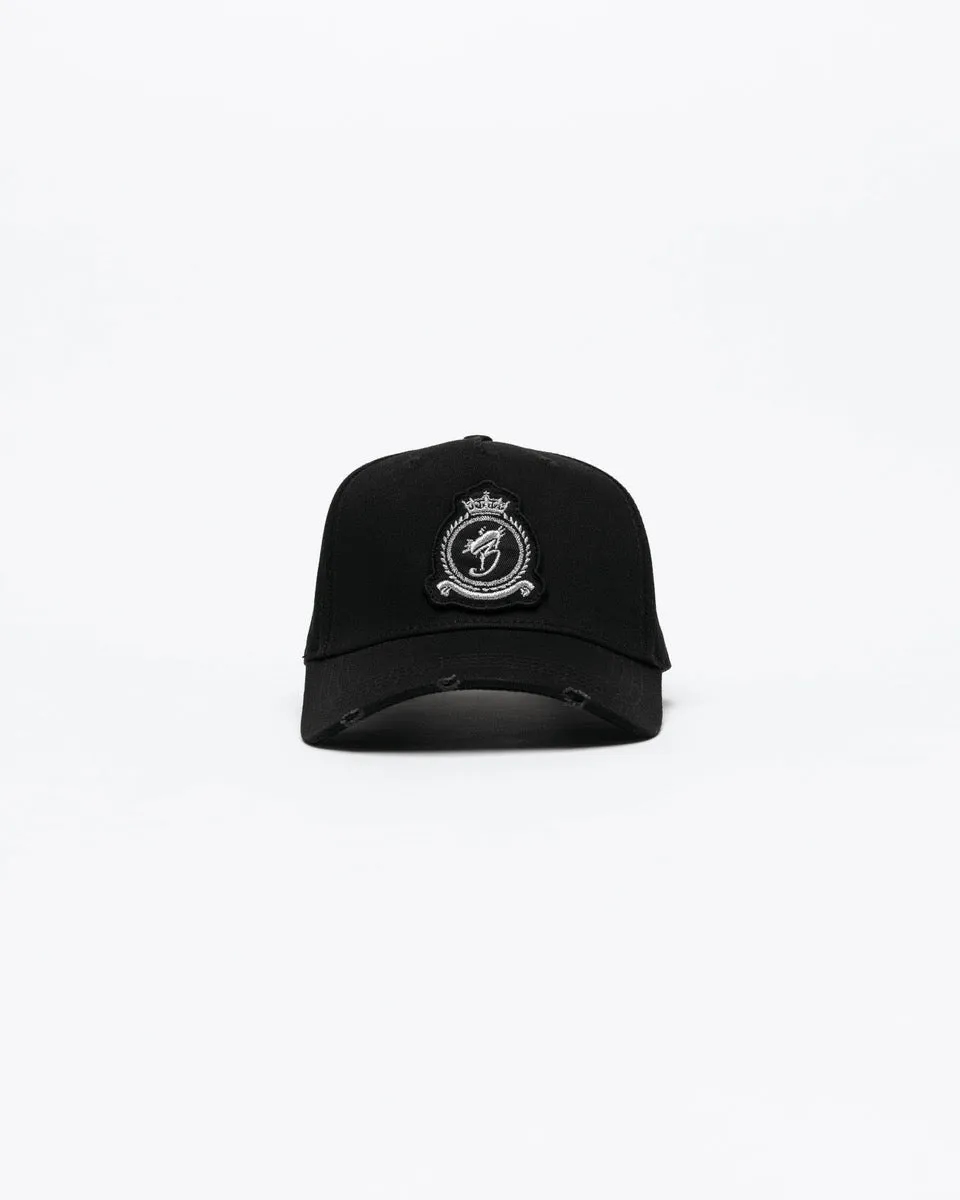 Chrome HRH Cap - Black