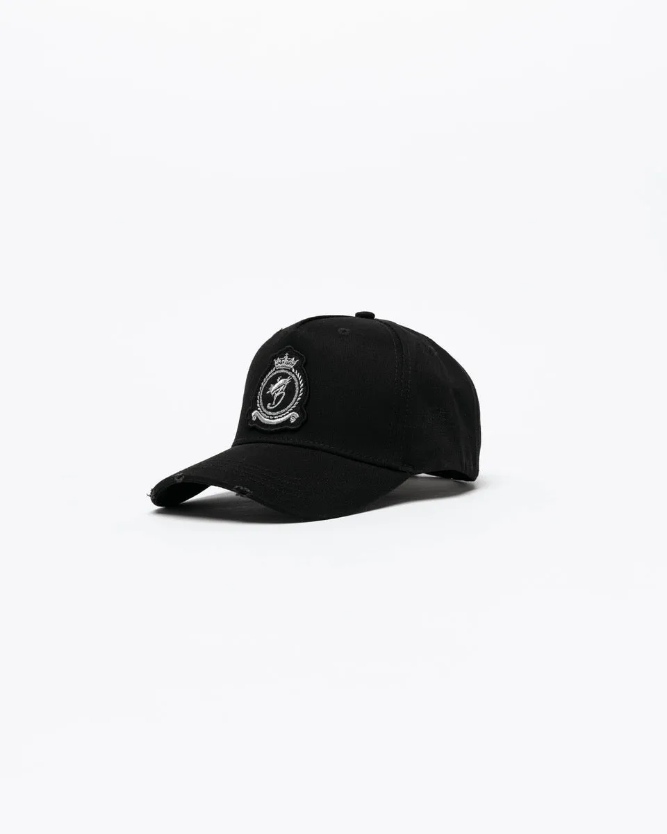 Chrome HRH Cap - Black