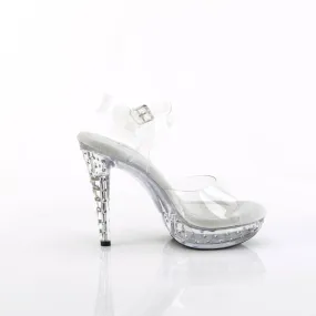 COCKTAIL-508SDT 5 Inch Rhinestone Sandals