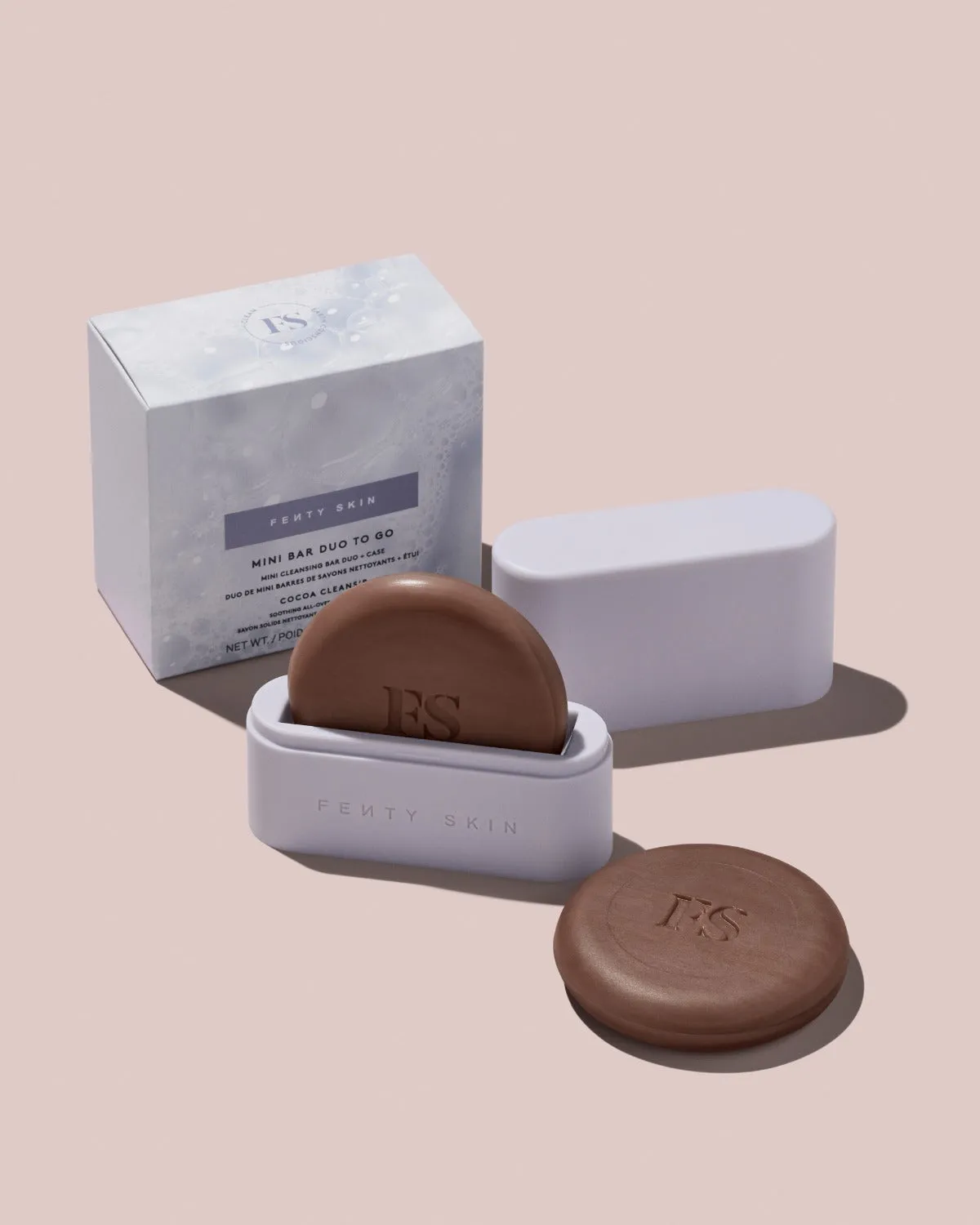 Cocoa Cleans'r Mini Bar Duo To Go Mini Cleansing Bar Duo   Case