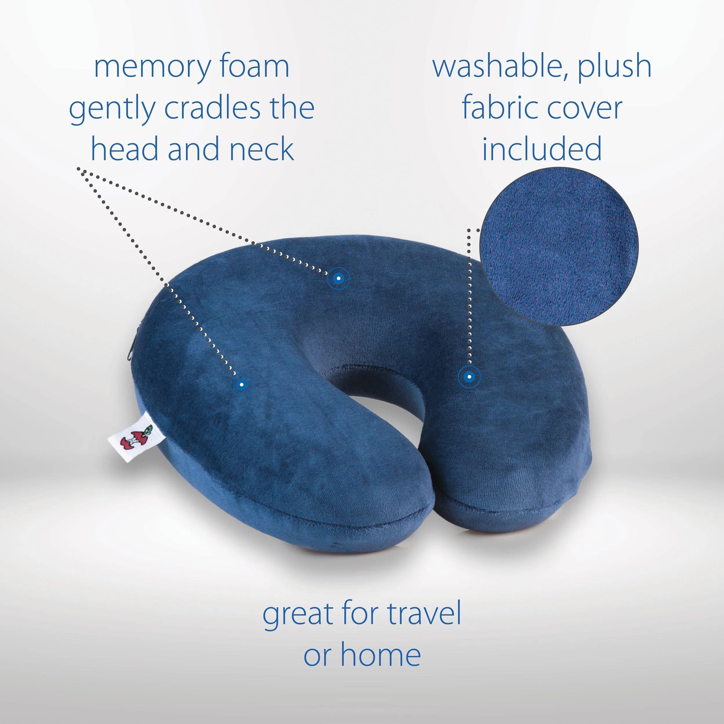 Core Memory Foam Travel Neck Pillow