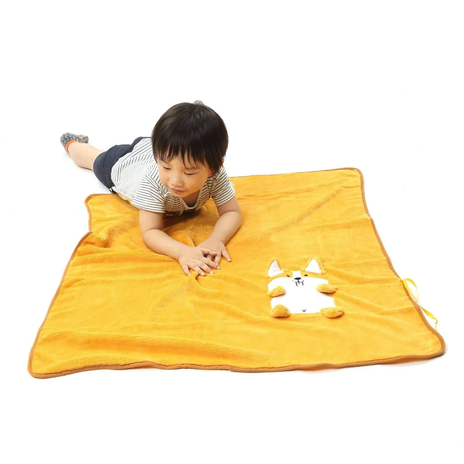 Corgi Baby Throw