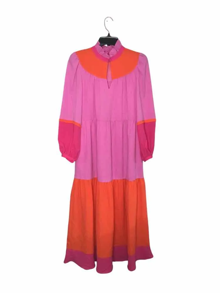 CROSBY Pink and Orange Size S Dress