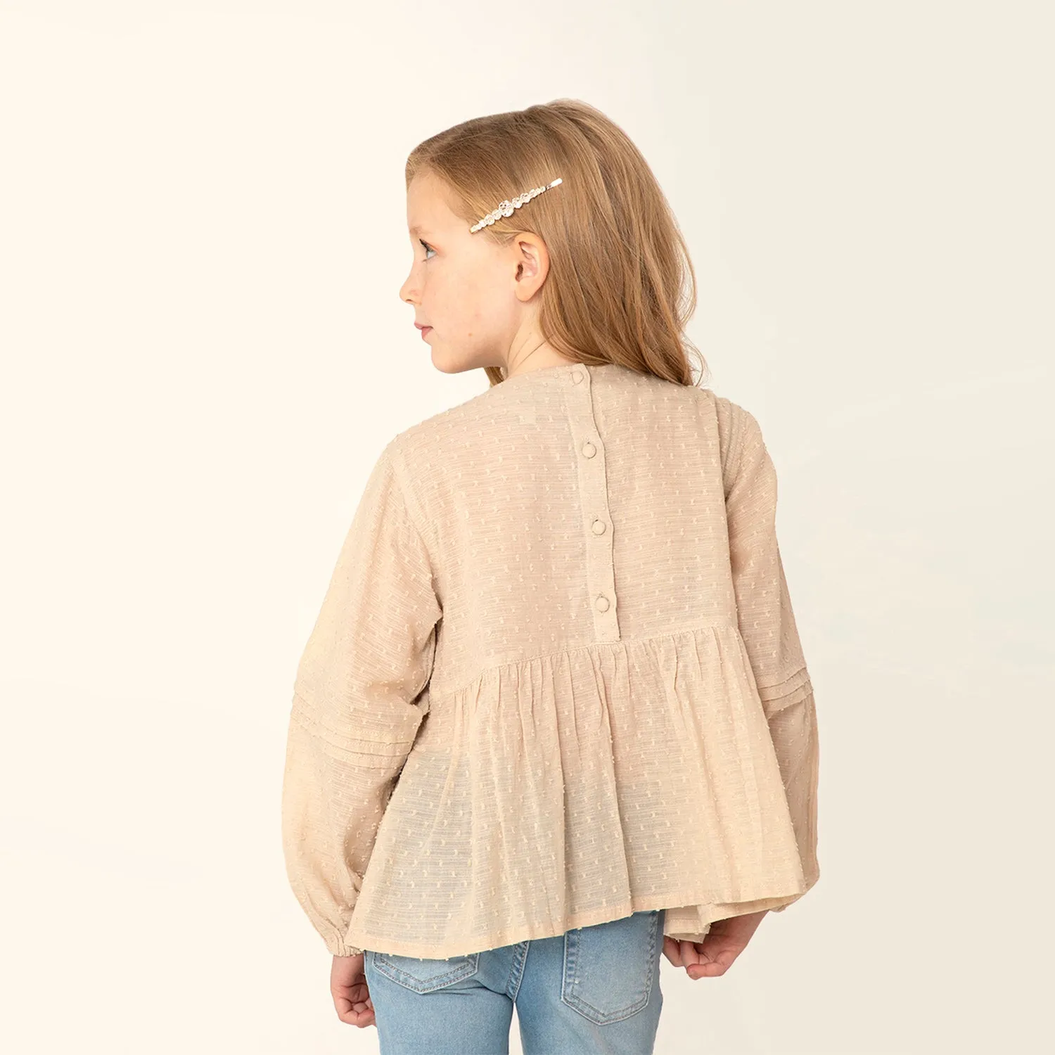 Crumpled Ruffle Top