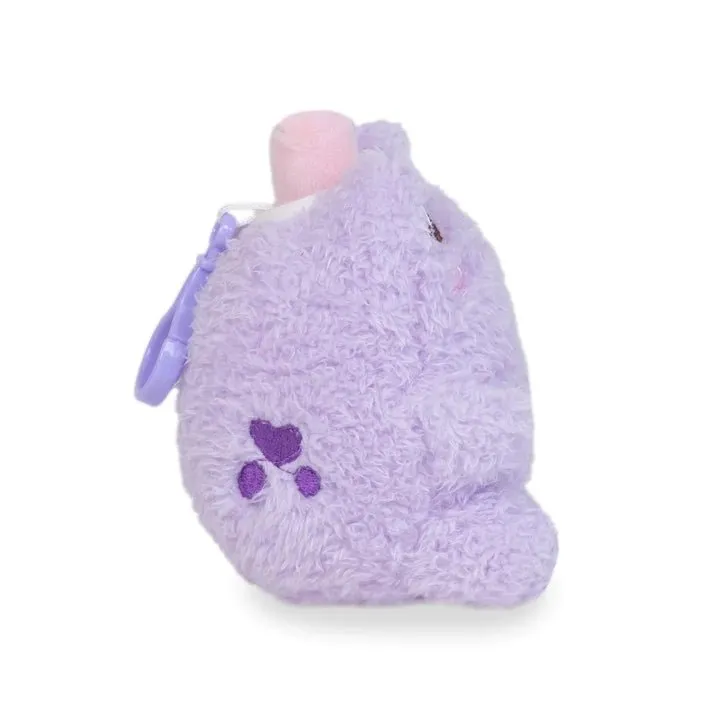 Cuddle Barn 3 Inch Boba Wawa Kawaii Plush Clip