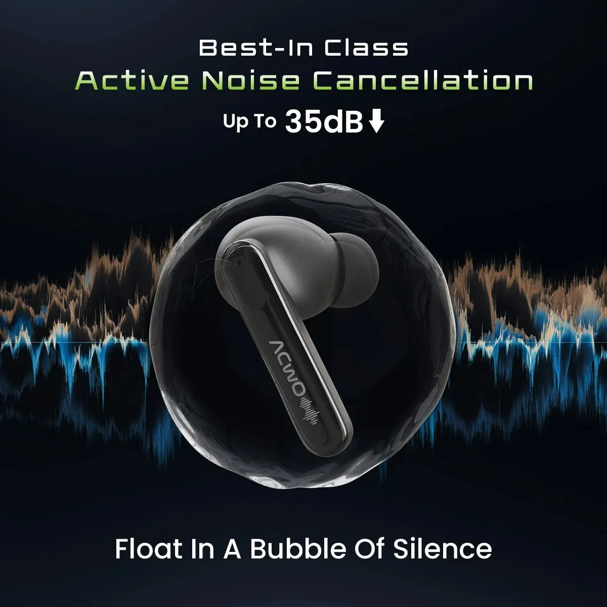 Decibel (Black) Earbuds