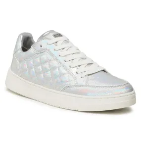 DKNY Oriel leather sneakers Women K4205168-SLV