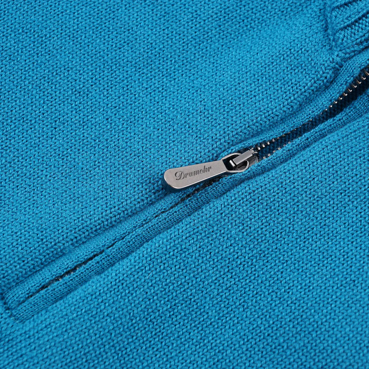 Drumohr Half-Zip Merino Wool Sweater