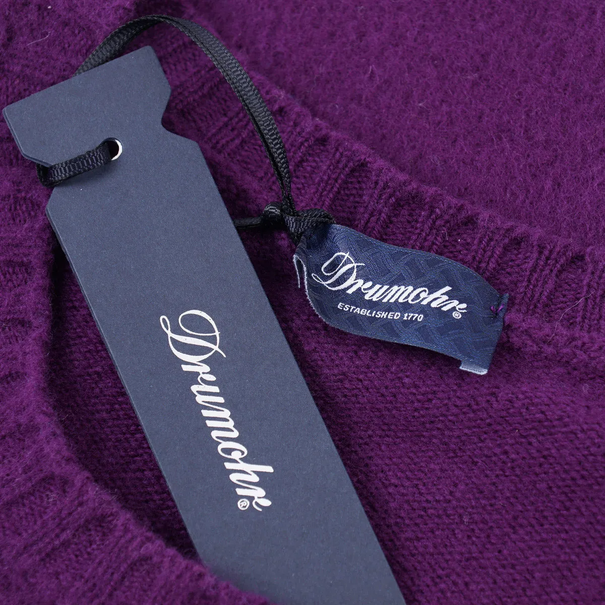 Drumohr Soft Brushed Lambswool Sweater