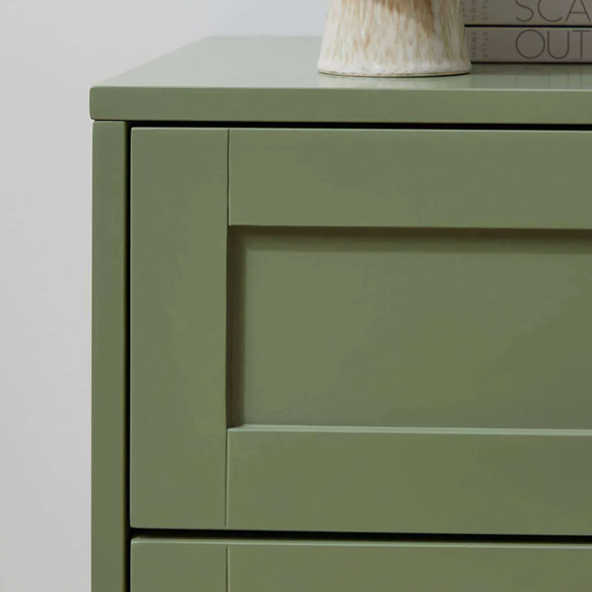 Eros Bedside Table - Sage Green