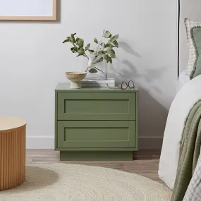 Eros Bedside Table - Sage Green