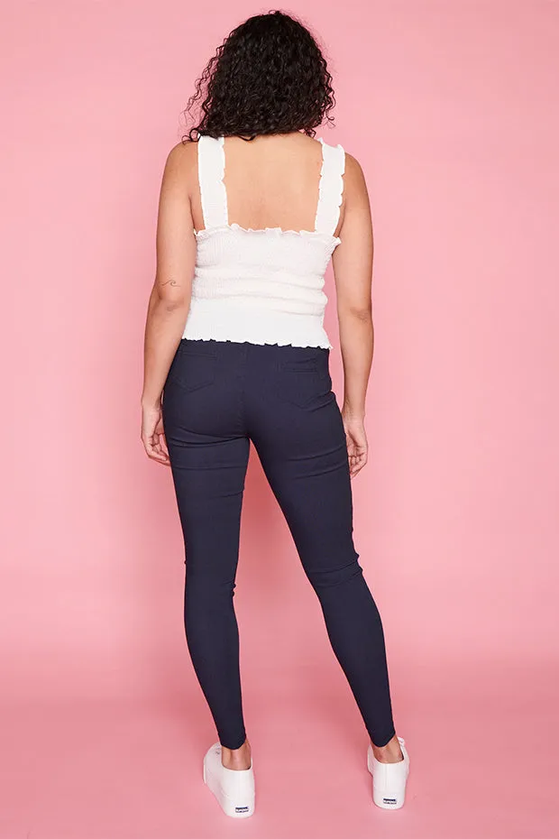 Essential Navy Jeggings