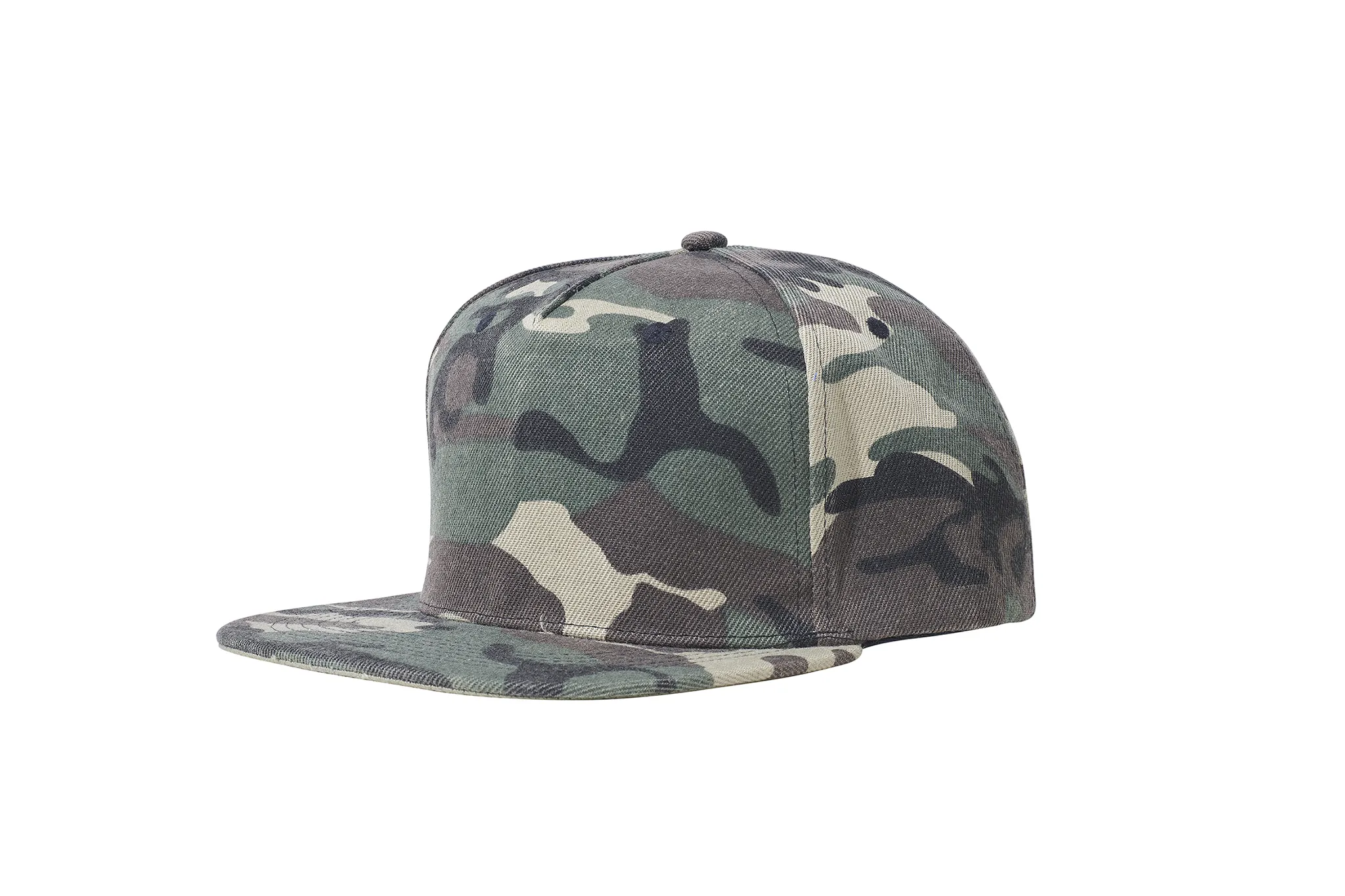 Flat Peak Snap Back Cap