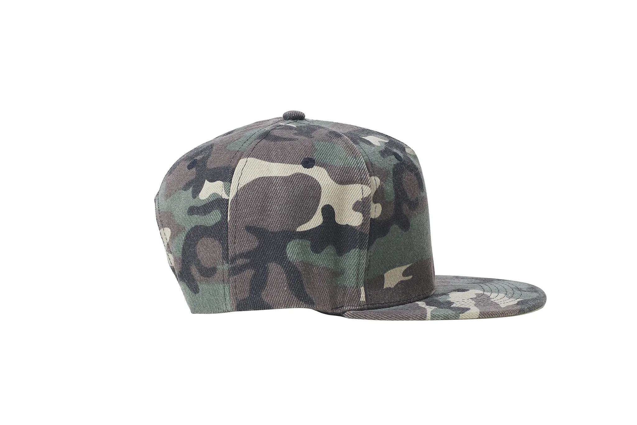 Flat Peak Snap Back Cap