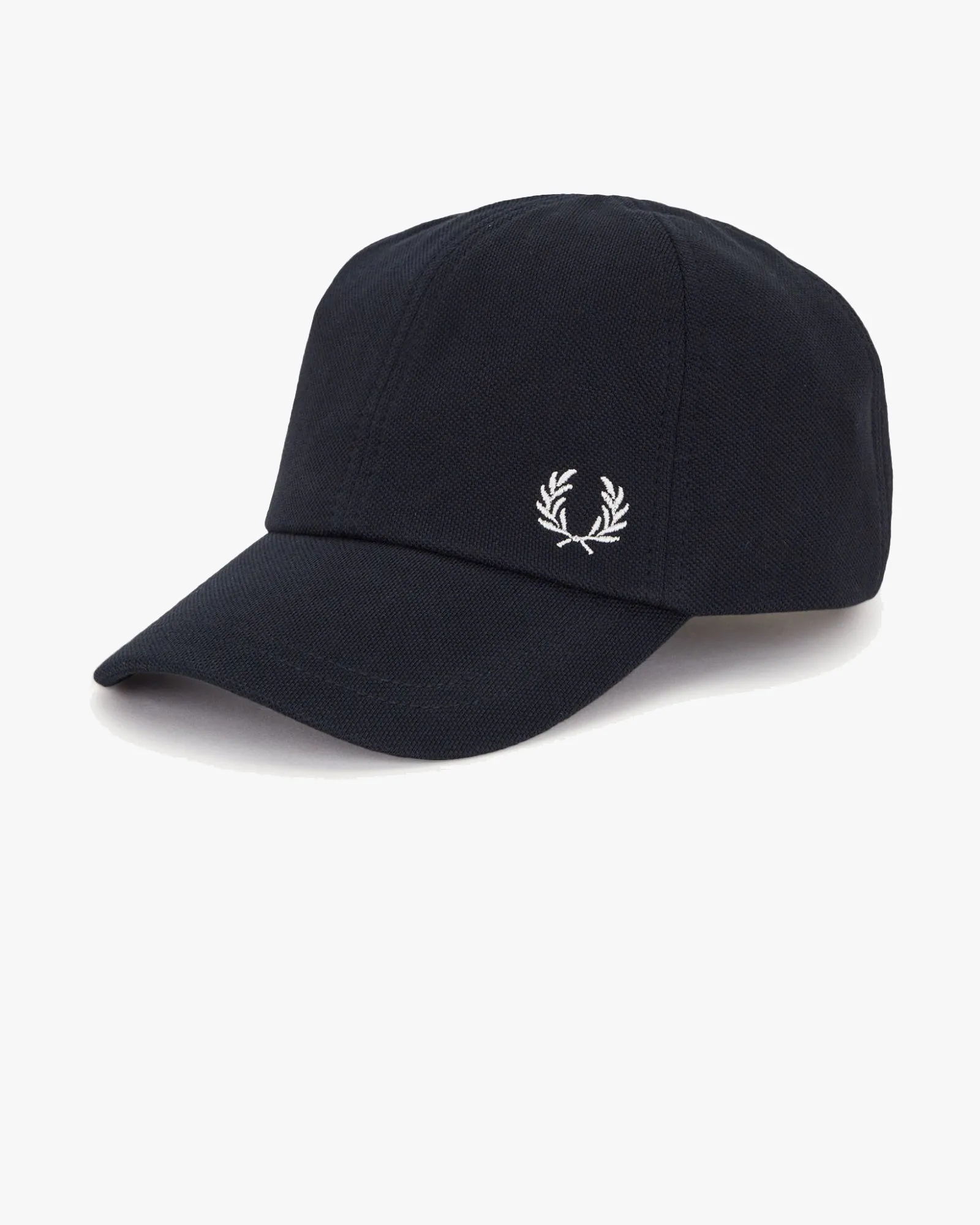 Fred Perry Classic Pique Cap - Navy / Snow White