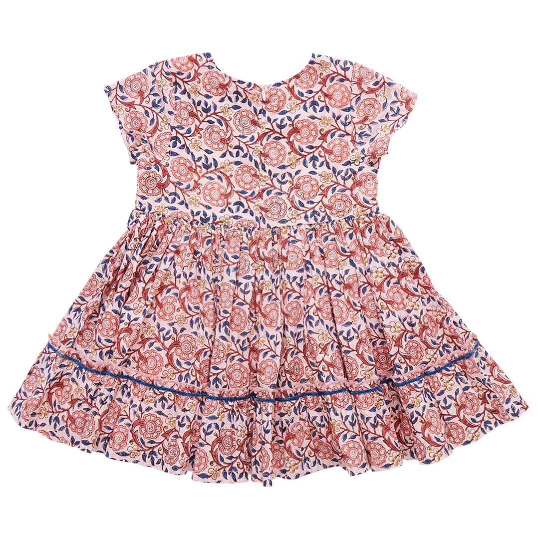 Girls Niley Dress - Pink Blossom